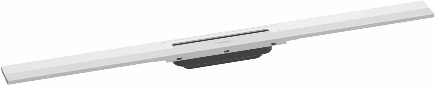Hansgrohe RainDrain Flex Caniveau De Douche 56045700 90cm, Kit De Finition, Peut être Raccourci, Blanc Mat 3 Hansgrohe RainDrain Flex Caniveau De Douche 56045700 90cm, Kit De Finition, Peut être Raccourci, Blanc Mat