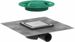 Hansgrohe Sol Match0 RainDrain 56055800 Couvercle 15x15cm, Acier Inoxydable