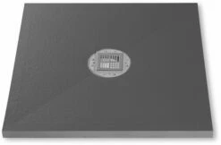 Systèmes Poresta BF 95 Zone De Douche 22000306 1000x1000x35mm, Le Flux Horizontal Centré,