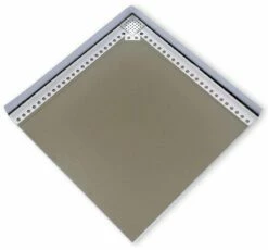 Systèmes Poresta Poresta Slot 20000256 Espace Douche Drainage Horizontal, Profil De Tuile 22m